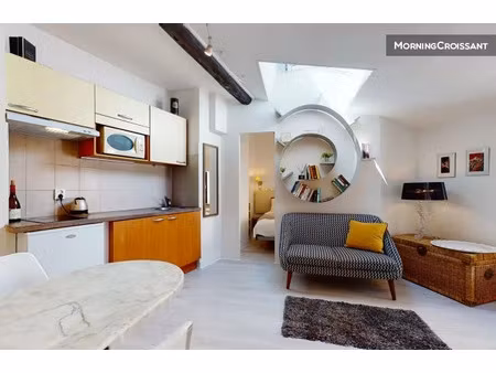 location meublée appartement 3 pièces 32 m² à lyon 1er (69001)  1 300 €