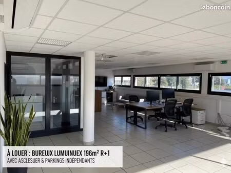 local bureaux 196 m²
