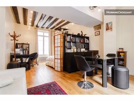 location meublée appartement 1 pièce 38 m² à paris 5ème (75005)  2 125 €