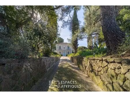 villa de maître avec jardin d'exception