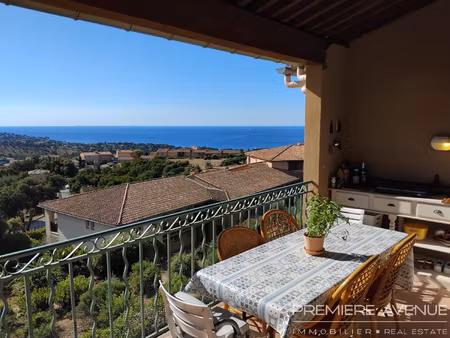 les issambres : appartement lumineux avec terrasse et vue m