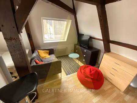 studio à vendre loué