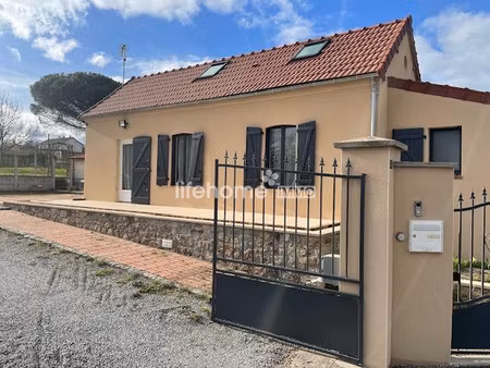 maison rénovée  4 pièces et vaste terrain clôturé  terrasse