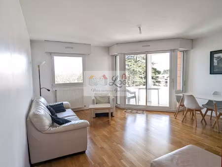 nantes eraudiere appartement type 3 meublé 