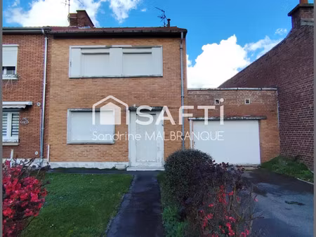 vente maison 5 pièces 76 m² angres (62143)