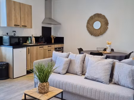 fougeres : appartement t2 meuble