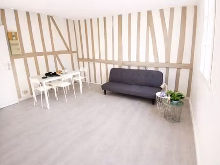 t2 meublé à louer prox chu rouen