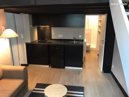 t1 meublé + mezzanine - tourny/fondaudège