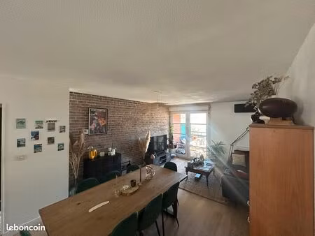 à louer : appartement t3 - 63 m² avec terrasse et parking - meublé - métro jolimont