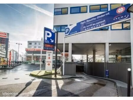 place parking saemes reuilly-diderot – 12ème arrondissement