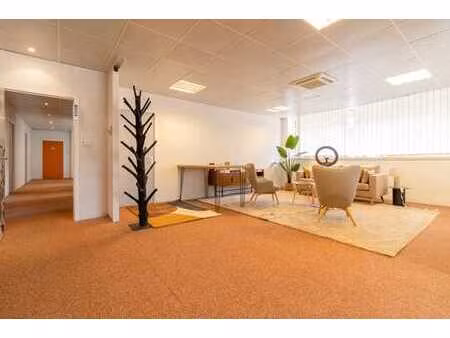 bureaux aménagés-cloisonnés 200 m² + cave 83 m² + 4 p