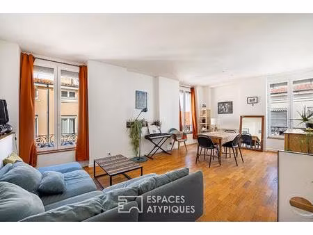 duplex inversé au coeur du quartier saint louis