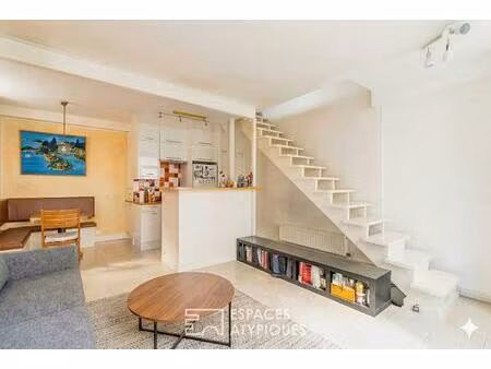 maison de ville confidentielle avec terrasse exclusive