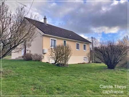 dpt creuse (23)  à vendre à crozant maison de plain-pied - 4 chambres - terrain 1283 m2