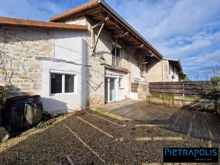 prox pont d'ain  maison en pierre 144m2