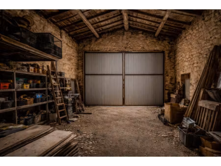 chai en pierre à rénover – terrain constructible – 18 km la rochelle