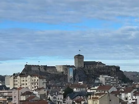 bel appartement t'4 lourdes vue imprenable sur pyrénées