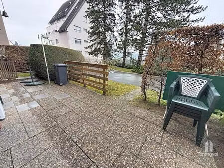 wasselonne  t2 de 48.6m2 en rez dd jardin avec terrasse