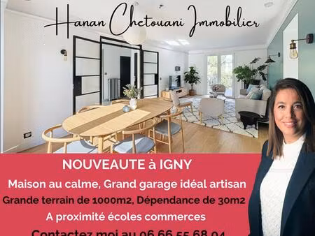 grande maison indépendante avec dépendance pro et garage haute capacité 3m hauteur