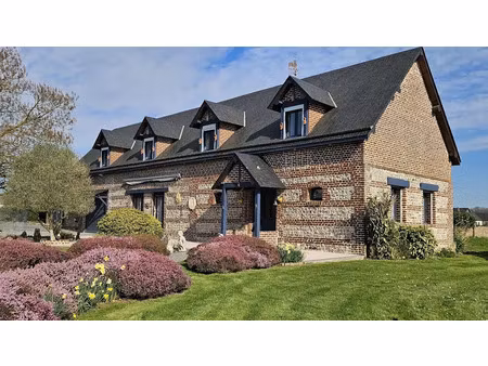 vente maison 7 pièces 188 m² à la cerlangue (76430)  415 000 €