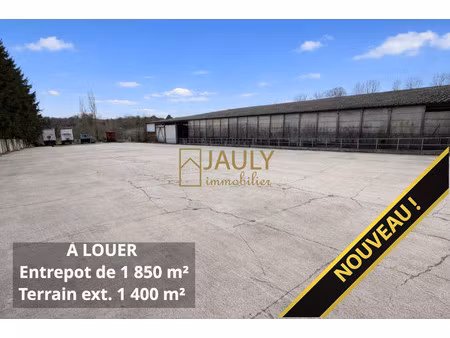 a louer - entrepot 1 850 m² - lizy - meaux