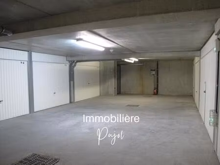 secteur conception  garage double  fermé en sous sol
