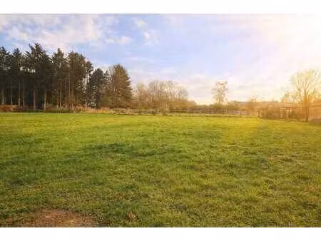 ? opportunité rare à bauffe : terrain avec mur de briques