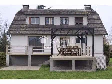 lorris maison 7 pieces balcon 2 terrasses cheminee pompe a chaleur