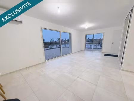 villa neuve de plain-pied t3 à portiragnes – frais de notaire réduits