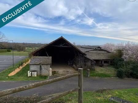 ste croix - maison de 160 m² à restaurer avec 563 m² de dépendances