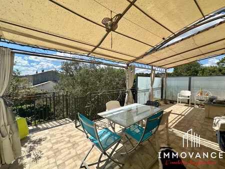 appartement t4 avec grande terrasse et jardin – teyran