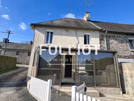 maison 3 pièces à vendre à cerisy la salle terrain dépendances