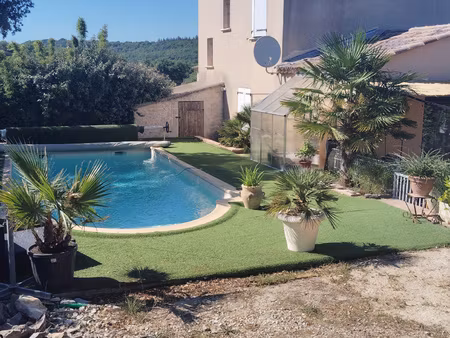 magnifique maison de village a lussan (30580)
