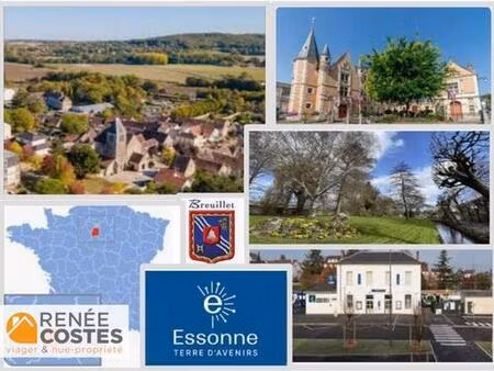 cession-bail à vie - f71-h70 ans - etampes (91150)