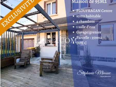 exclusivité – ploufragan - maison familiale 4 chambres – 95 m²