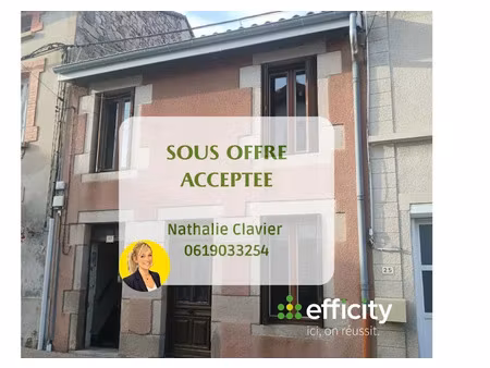 vente maison 3 pièces 56 m² à périgneux (42380)  49 000 €