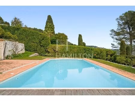 villa vue mer  panoramique  proche saint-paul-de-vence – calme absolu  studio  piscine