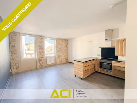 achat appartement 2 pièces 46m² st laurent sur saone 01750