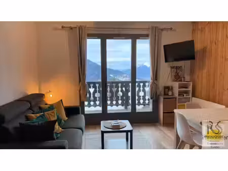 achat appartement 1 pièce 25m² les carroz d araches 74300