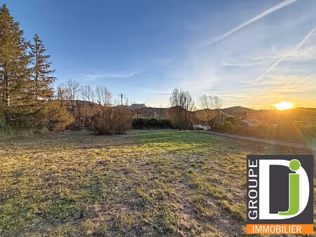 achat terrain 1 200m² aouste sur sye 26400