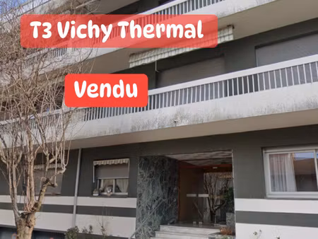 achat appartement 3 pièces 83m² vichy 03200