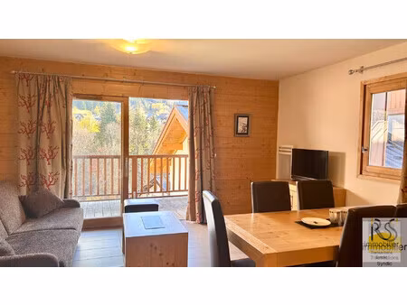 achat appartement 3 pièces 52m² les carroz d araches 74300