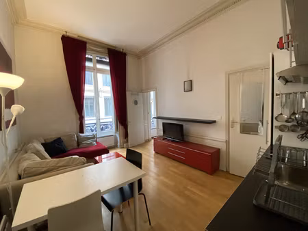 location appartement 1 pièce 23m² lyon 2ème