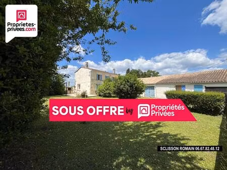achat maison 4 pièces 115m² gemozac 17260