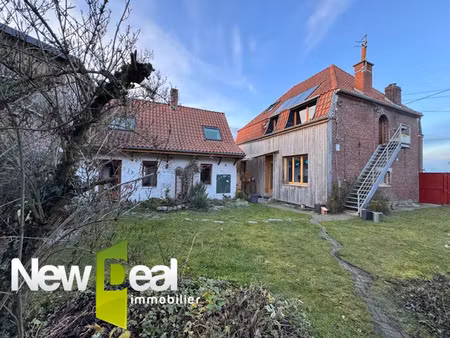 vente maison 4 pièces 86 m² à saméon (59310)  197 000 €