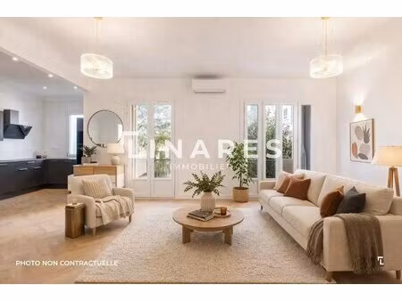 le jourdan - appartement t4 de 83m2 - balcon - 13100 aix centre