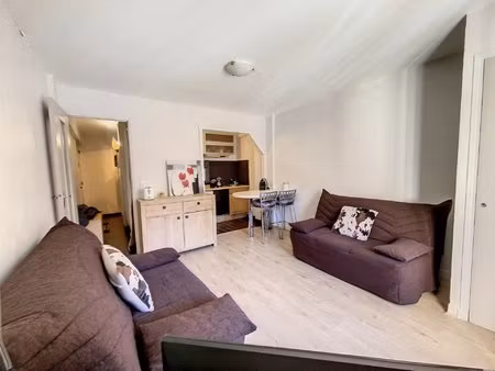 achat appartement 1 pièce 26m² auron 06660