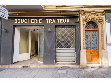achat local commercial 185m² nice 06000