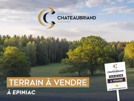 achat terrain 620m² epiniac 35120