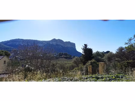 achat terrain 1 313m² cassis 13260